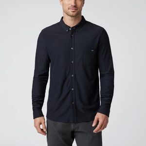 Brand New Vuori Men's BlackLong Sleeve AceButton Down Shirt